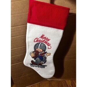 1982 NFL Properties Dallas Cowboys Huddles Christmas Stocking